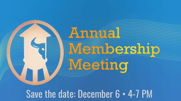 Save the Date for the Club’s Annual Meeting